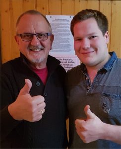 Erfolgreiches Duo: Christoph Warnecke (rechts) und Jürgen Schmidt